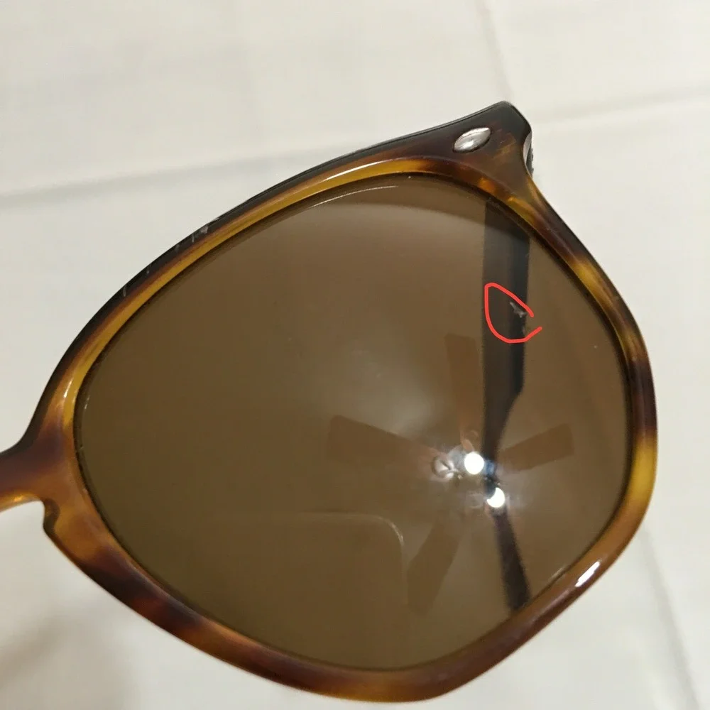 Ray-Ban RB4306 Sunglasses Havana Dark Brown Polarized 820/73 54-19-145